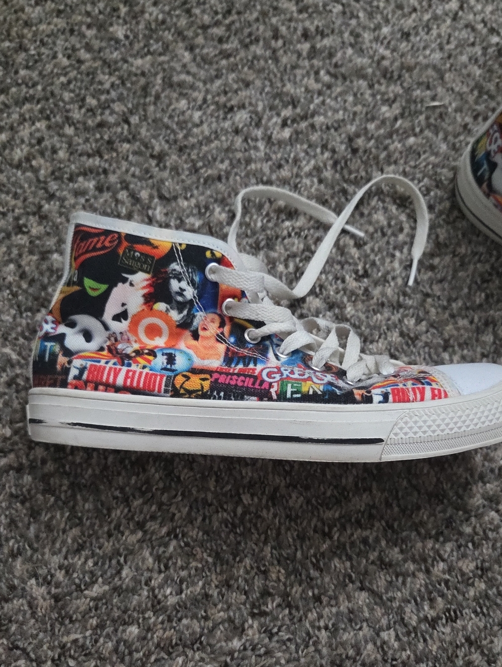 Musical High-Top Sneakers